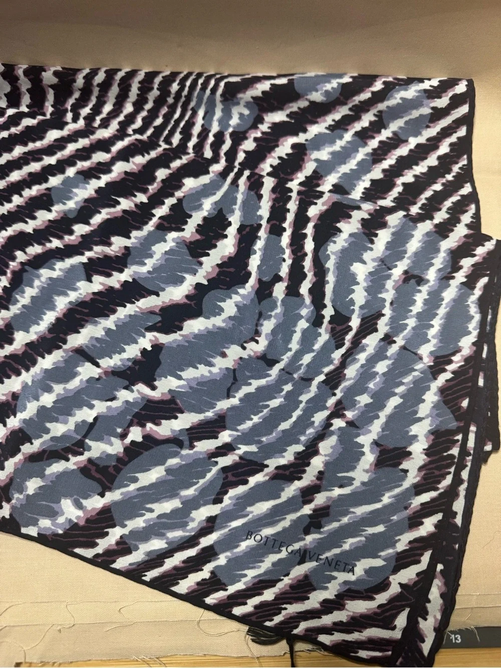 Bottega Veneta silk scarf